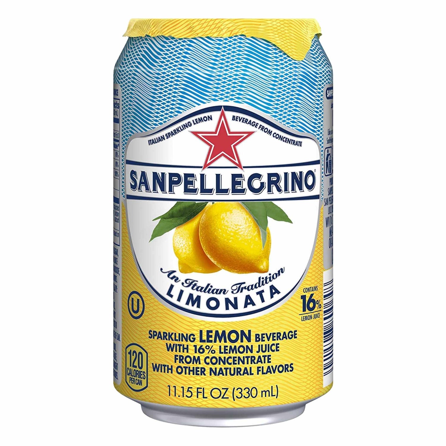Fruit Sodas by San Pellegrino, Limonata (Lemon) 11oz