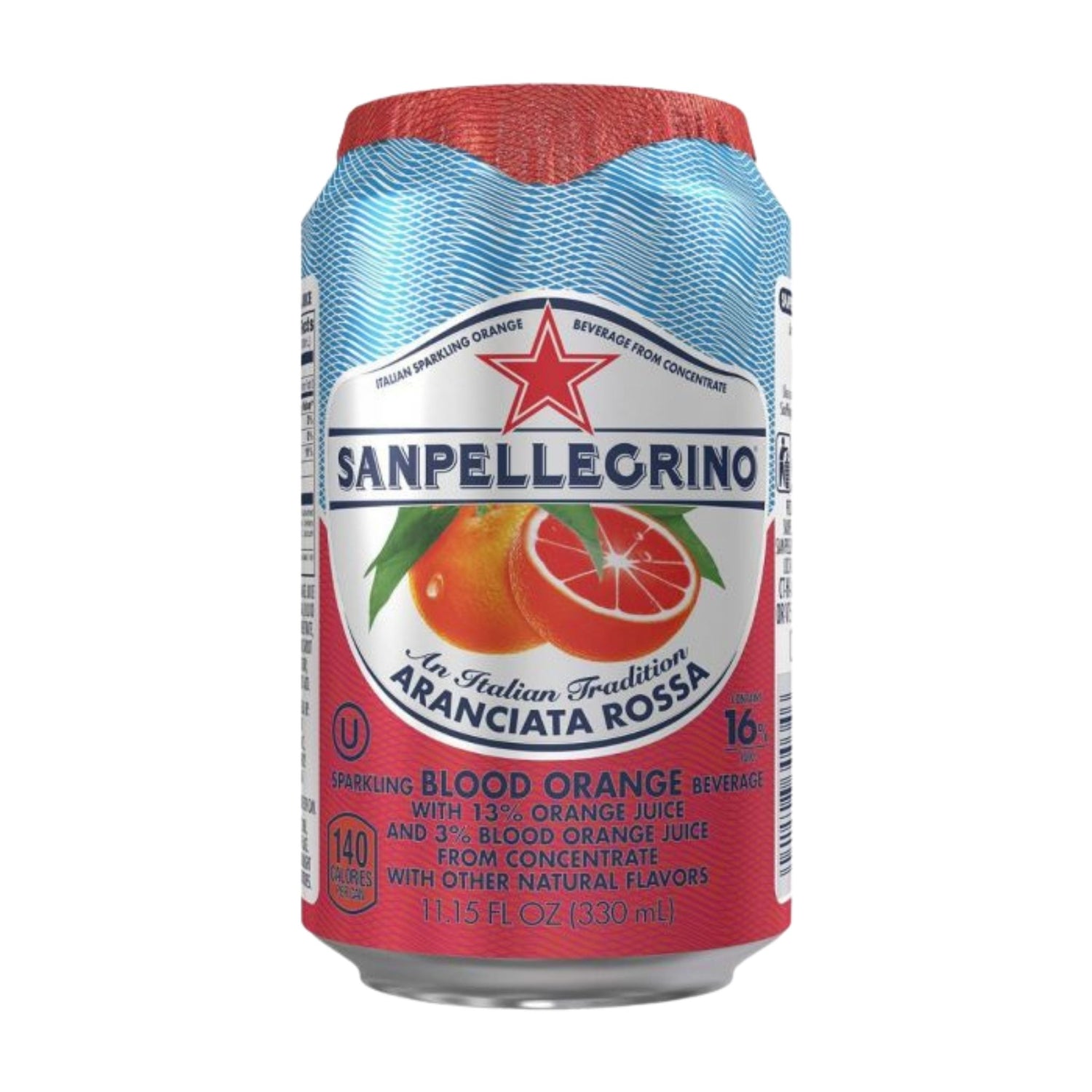 Fruit Sodas by San Pellegrino, Arancita Rosa (Blood Orange) 11oz
