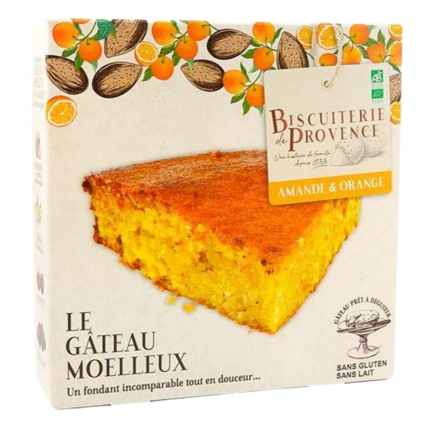 French Almond cakes from Provence from the Biscuiterie de Provence. (Orange) 8oz