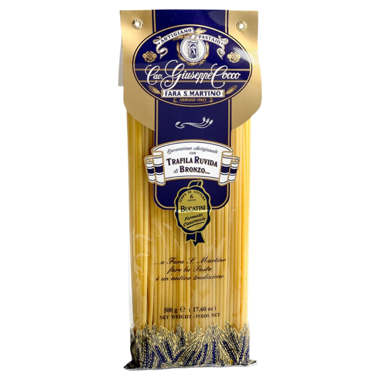 Pastas by Giuseppe de Cocco, Bucatini 17.6oz
