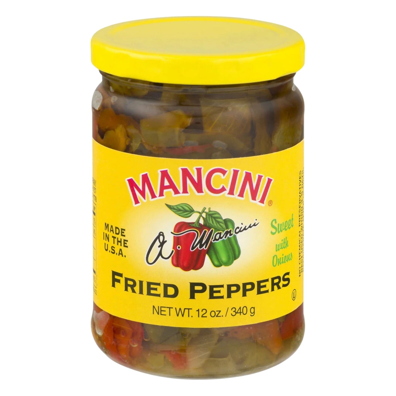 MANCINI FRIED PEPPERS AND ONIONS  12oz