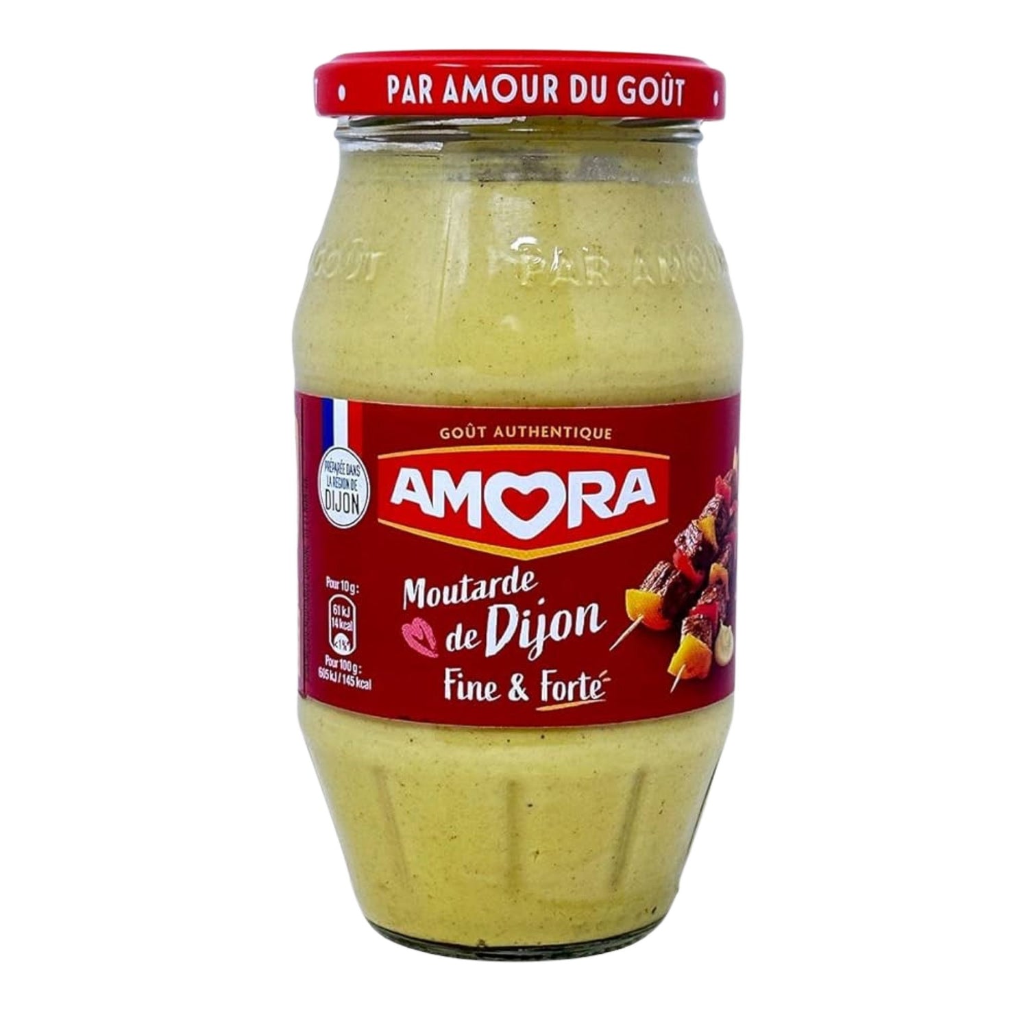 French dijon mustard Amora Fine et Forte (fine and strong) 15.2oz