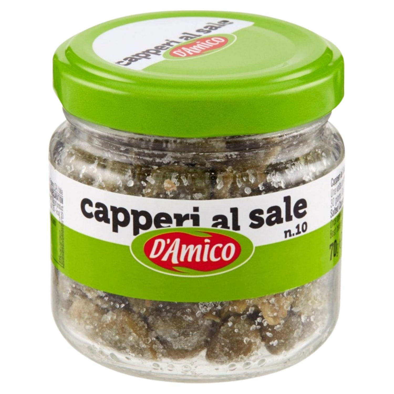 D’Amico Capers in Salt 75gr